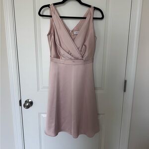 Calvin Klein Blush Pink Midi Dress